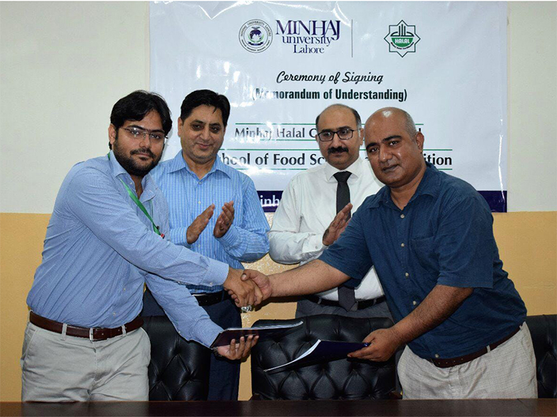 MoU with Food & Nutrition Department