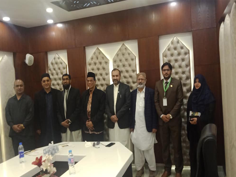 Minhaj Halal Pakistan collaboration with Pr. Dr. Ibrahim Sukoso 